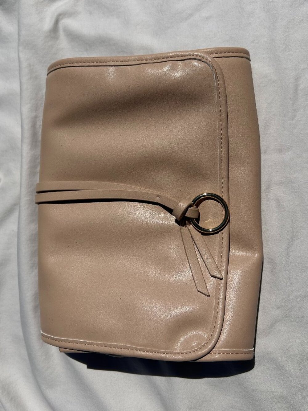 Lancome - Peach Fold Up Cosmetics Bag